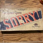 Vintage The Great Game Sorry Parker Brothers Inc. No Board
