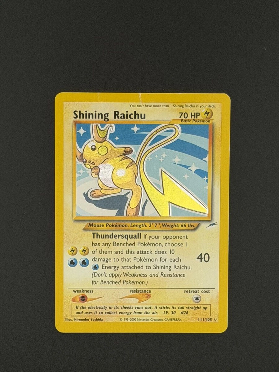 Shining Raichu for sale | eBay