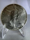 1986 AMERICAN SILVER EAGLE COIN $1 - BEAUTIFUL COIN Some Toning Coin Pictured