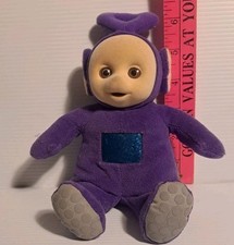Teletubbies Tinky Winky Purple 9 Plush Eden 1998 Bean Bag Stuffed Toy VTG 90s
