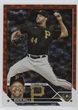 2023 Topps Update Orange Foil /299 Rich Hill #US17 e8x