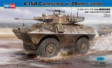 Hobby Boss s 82420 1:35 V-150 Commando Armored Car w/20mm Cannon Vehicle Kit