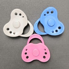 3PCS Magnetic Pacifier Soother Nipples for Reborn Baby Dolls Accessory Supply