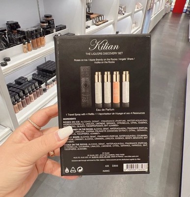 Kilian The Liquors Discovery Perfume Set - 4 Scents 7.5ml Each + Travel Case