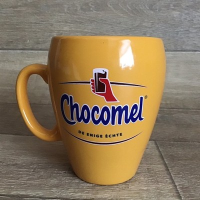 Chocomel Schokolade Milchgetränk Keramik Sammlerstücke Becher Tasse Dutch Netherlands