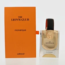 The Lion's Club Monarque for Men 3.4 Oz Eau De Parfum Spray Box