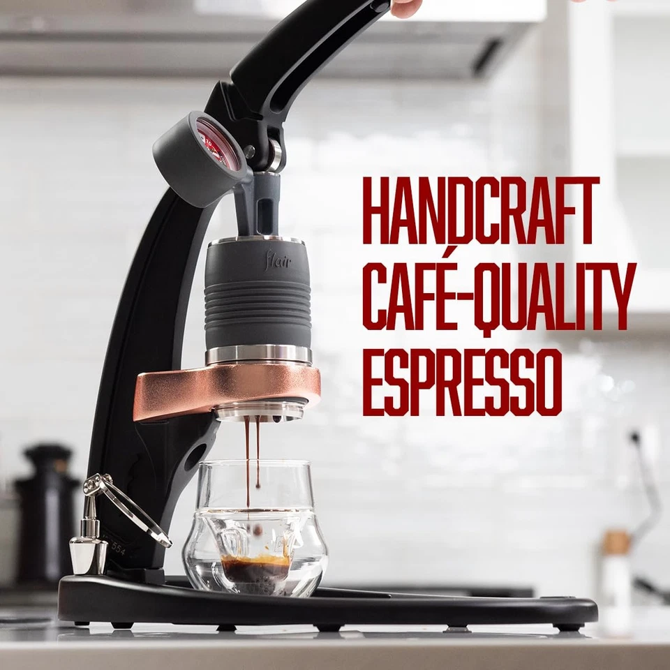 ATUALIZADO PRO 3 (preto) - Máquina de café expresso manual com alavanca de aço inoxidável... - Imagem 4 de 4