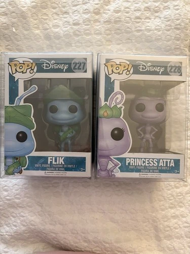 Funko Pop! Vinyl: Pixar - Flik #227 And Princess Atta #228