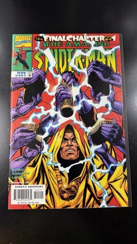 Amazing Spider-Man #441 KEY 1st Mattie Franklin Final Issue Byrne Marvel 1998 NM