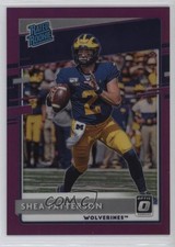 2020 Panini Chronicles Draft Picks Purple Prizm 86/99 Shea Patterson #23 4f5