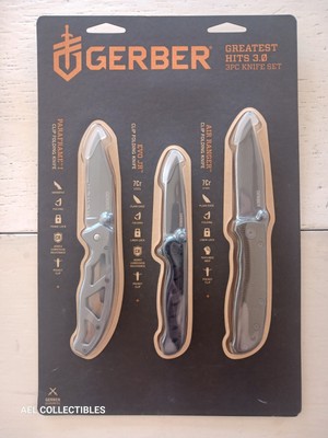 Gerber 3.0 GREATEST HITS / 3 pc. Folding Knife Set / Sealed BRAND NEW