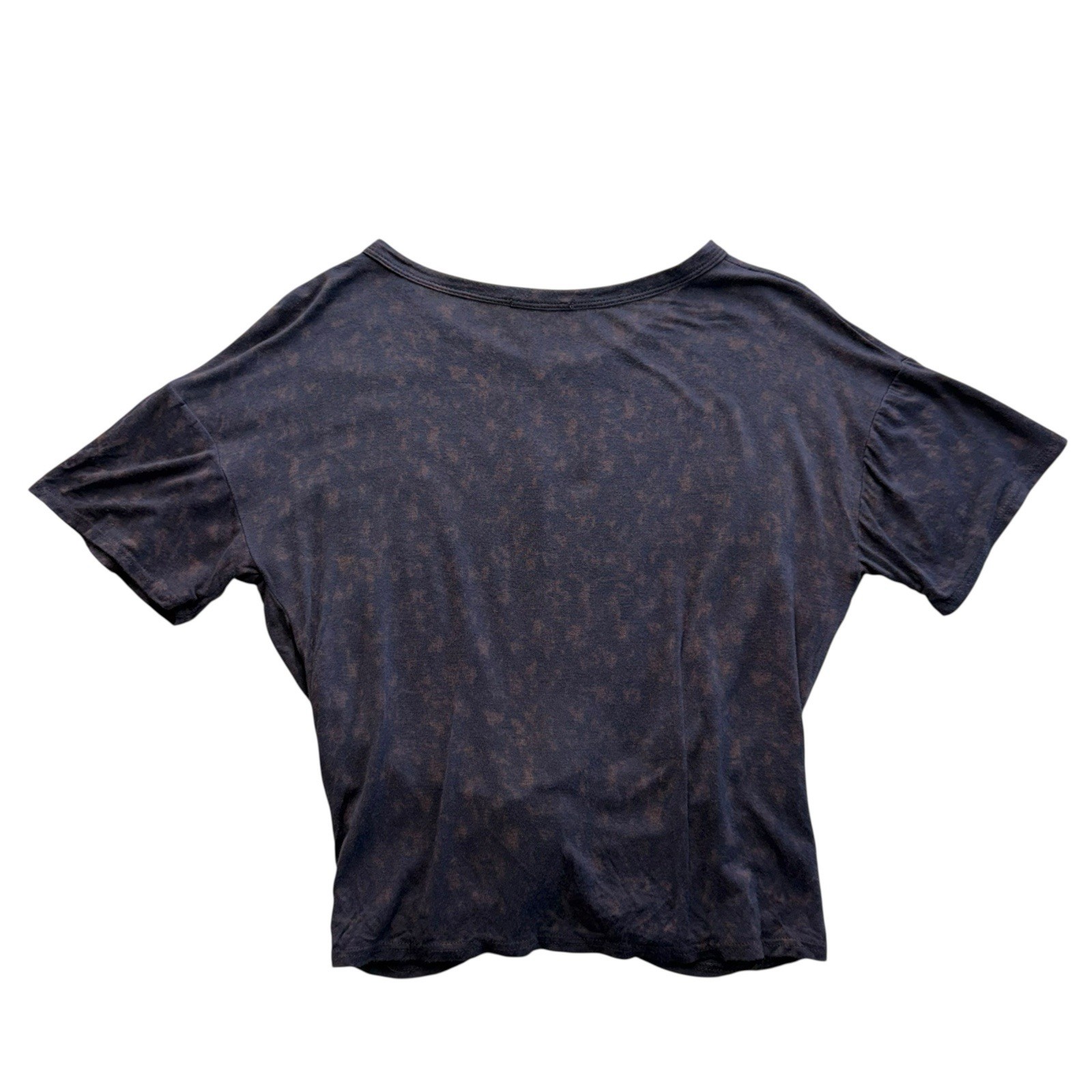 Tiny Willow Blue Front Tie Pullover Tee Size Smal… - image 3