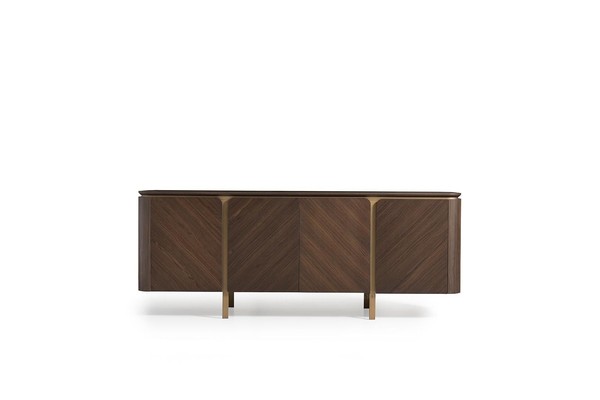 Anrichte Sideboard Kommode Holzschrank Schrank Holz Braun MöBel-image