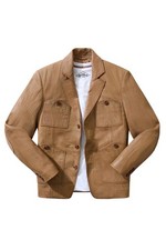 Joe Browns Men's Premium Crinkle Leather Blazer