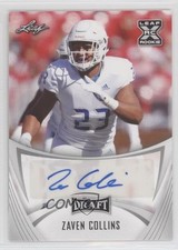 2021 Leaf Draft Auto Zaven Collins #BA-ZC1 Auto 0z8z