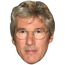 Richard Gere (00s) Big Head. Larger than life mask.