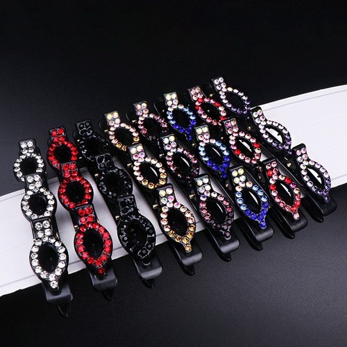 Sparkling Crystal Stone Hair Clips Rhinestone Hair Clips Hairpin