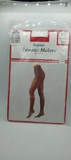 NIP New Regular Famous Makers Pantyhose Medium/Tall 100-165 lbs, White