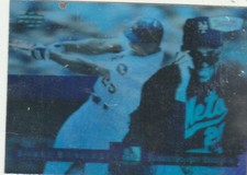 ENVÍO GRATUITO-COMO NUEVO-1994 Denny's 125 Aniversario Holograma Bobby Bonilla #7