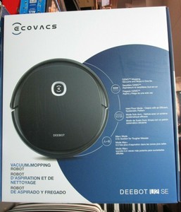 Ecovacs Deebot U2 se Robot de aspiración \u0026 trapeando-Negra TOTALMENTE NUEVA  | eBay