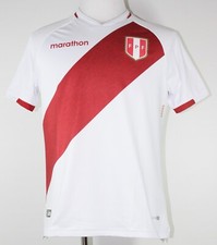 PERU JERSEY 2021 HOME ESTADIO MARATHON ORIGINAL PRODUCTO OFICIAL SOCCER FUTBOL