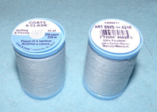 Coats and Clark Quilting Piecing Thread, 250 yds Icy Blue 4310