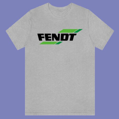 Fendt Tractor Company Men's Grey Size S-3XL