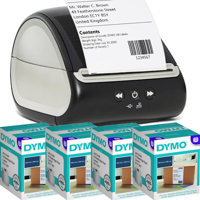 NEW Dymo Labelwriter 5XL Label Printer Starter Pack Label Rolls Courier eParcel