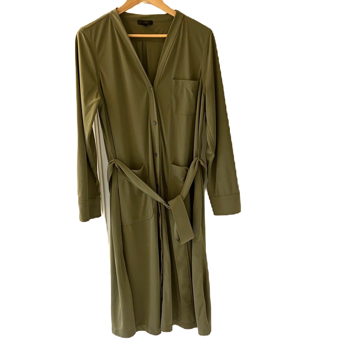 J Crew Shirt Dress Long Sleeve Button Down Olive Green Classic Comfort Sz L | eBay J Crew Shirt Dress Long Sleeve Button Down Olive Green Classic Comfort Sz L | eBay
