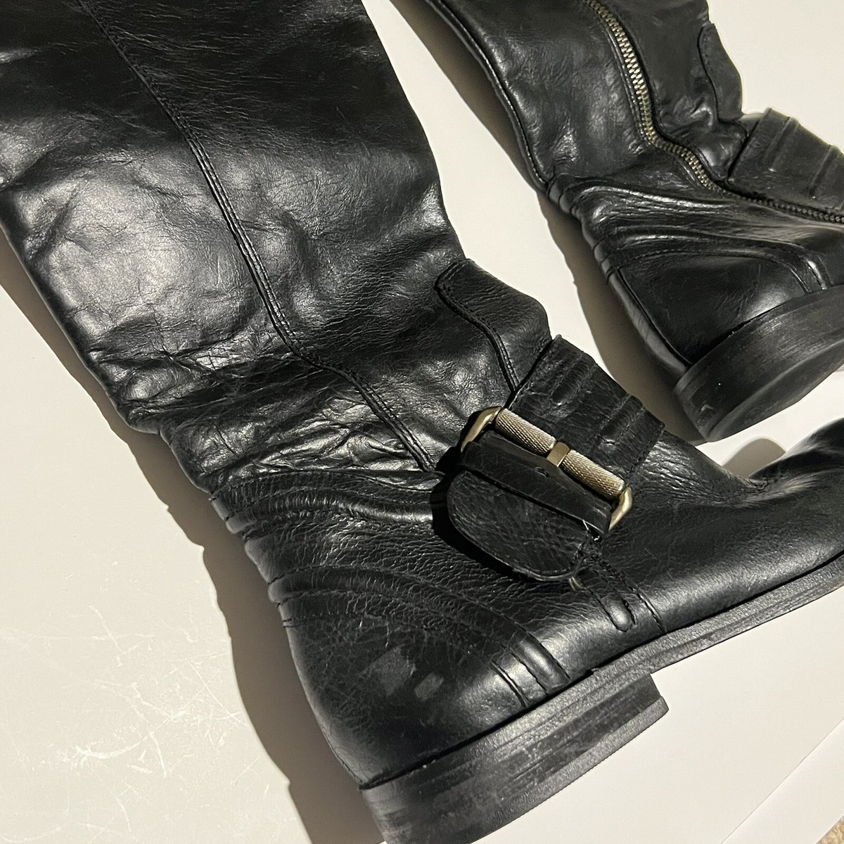 Bottes D'équitation Western Spirit By Lucchese Bailey - Cuir Noir Taille 8.5 US (39 EU), Occasion Très Bon état