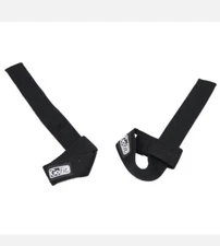 GOFIT GO FIT COTTON LIFTING WRIST STRAPS FITNESS GYM POWER LIFTING *NEW*