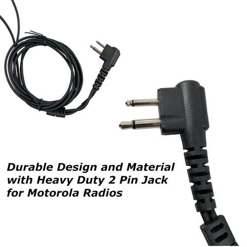 2/4Set PTT Mic Earpiece For Motorola Radio Walkie Talkies CP200 CLS1110 CLS1410 - Picture 7 of 18