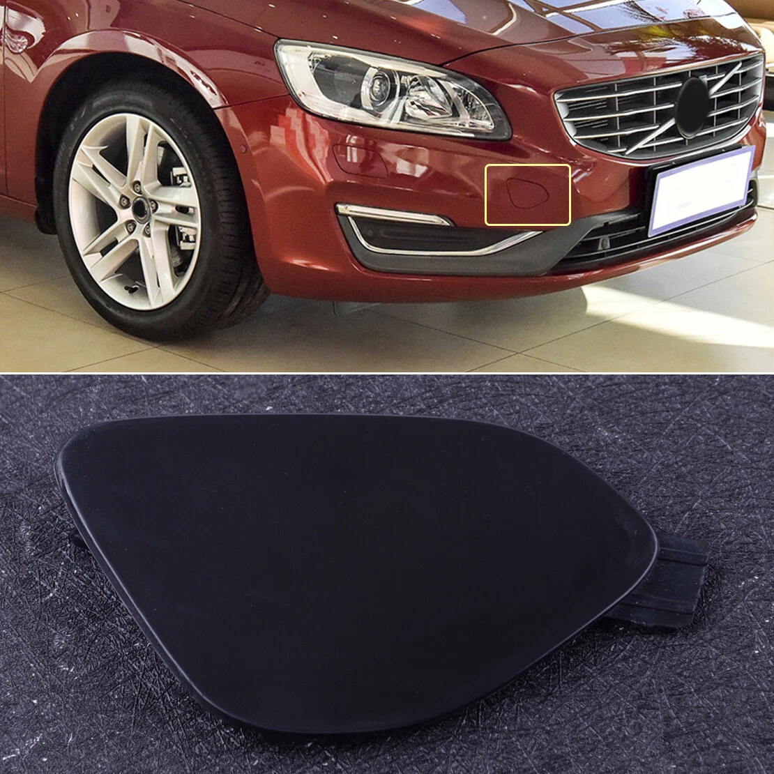 Volvo s60 2024 tow hook cover