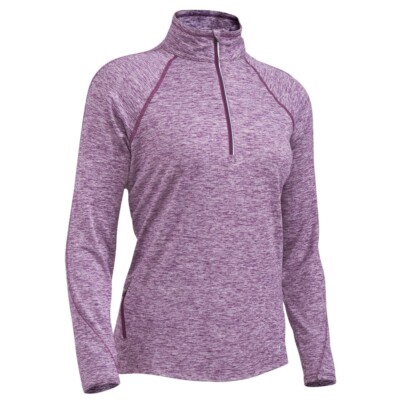 Eastern Mountain Sports Transition 1/2 Zip Size S Purple Half Zip Pullover Top