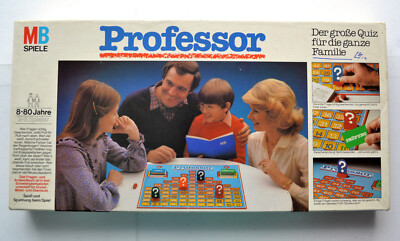 Professor MB Spiele große Quiz Brettspiel Gesellschaftsspiel Familienspiel 