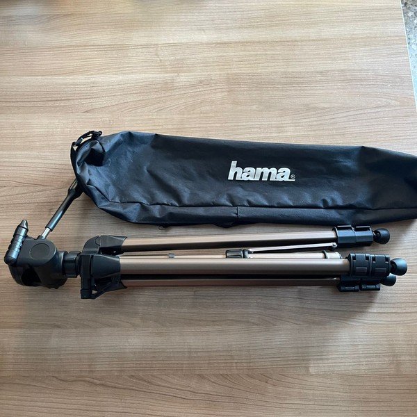 TRIPODE HAMA STAR 63 Used With Case.