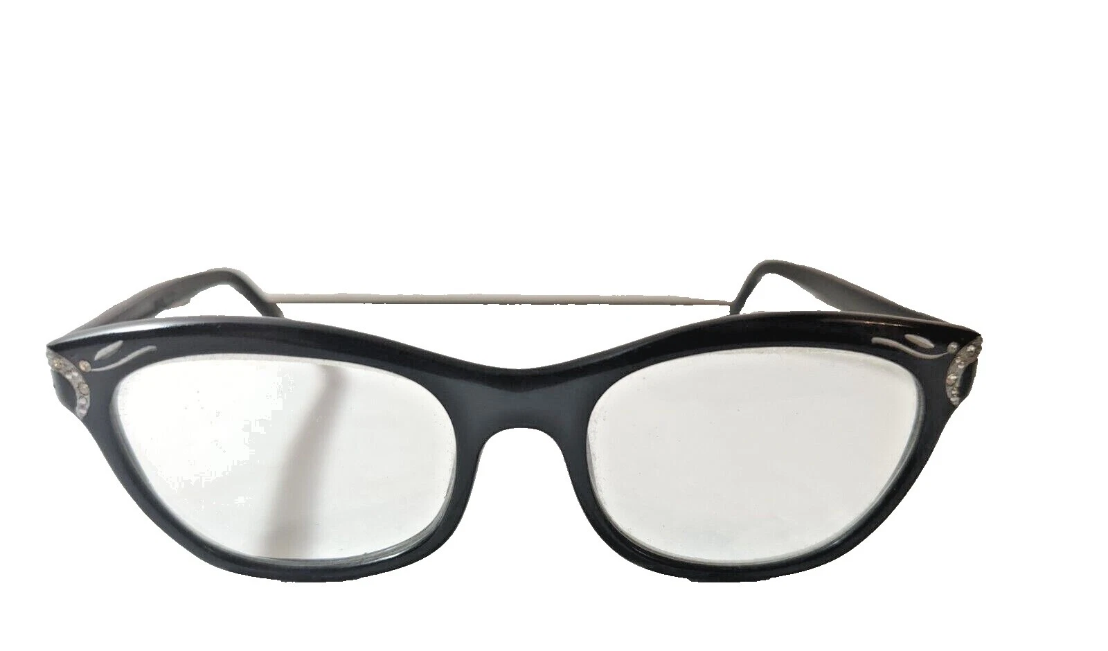 Rockabilly Cat Eye Plastic Frame Vintage Eyeglasses