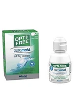 Opti-Free Puremoist Multi-Purpose Disinfecting Solution with Lens Case, 7/24