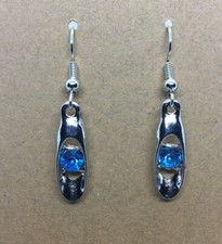 1.5 Inch Silver-tone Earring Set Dangle Drop Hook New Free Ship 680