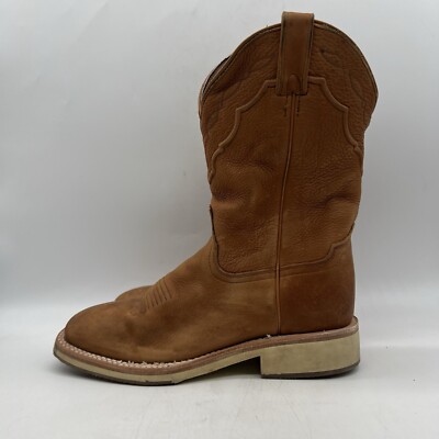 Rank 45 Men's Crepe Western Performance Boot Broad Square Toe - Size 9 D