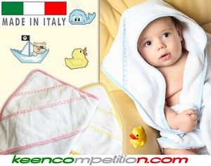 Accappatoio Quadrato Chicco In Spugna Di Cotone Rosa Accappatoi Newbabyland