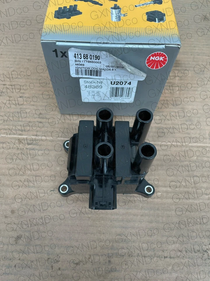 NGK Ignition Coil for Mazda 6 L3 2.3L GG GY 02-2005 MPV L3-VE 2.3L LW L3G318100A - Image 4 of 4