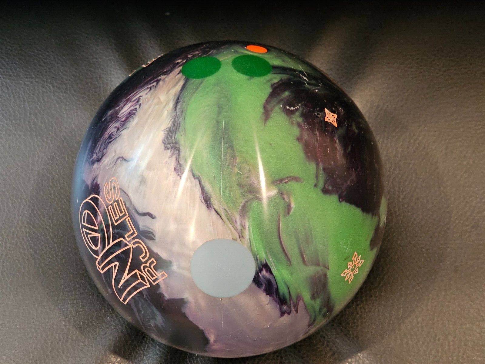 Roto Grip NO RULES PEARL Bowling Ball 15 Lb Pounds Fully Plugged eBay