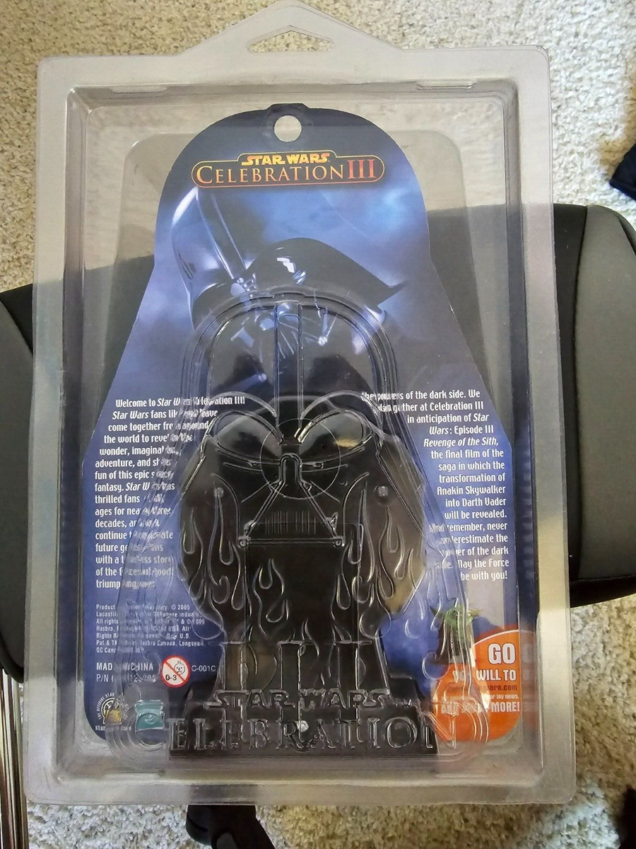 Star Wars Celebration 3 Darth Vader Brand New | eBay