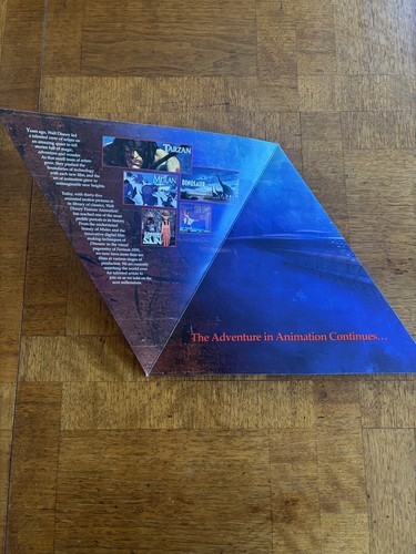 Vintage Disney’s ATLANTIS Multi Sided Promotional Studio Poster / Brochure - Picture 4 of 9