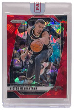 2024-25 Panini Prizm - Victor Wembanyama #172 Red Ice Prizm San Antonio SPURS