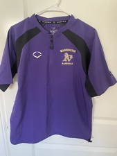 Evoshield YOUTH Large Short Sleeve Baseball Jacket Washington A’s