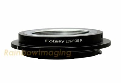 FOTASY Adjustable Leica M39 Lens to Canon RF R EOS R5 R6 RP Mirrorless Camera Adapter
