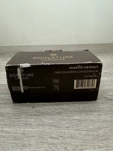 Signature Hardware SHTS98ZBN Pendleton 5-3/4" Integrated Diverter Tub Spout READ - Picture 1 of 5