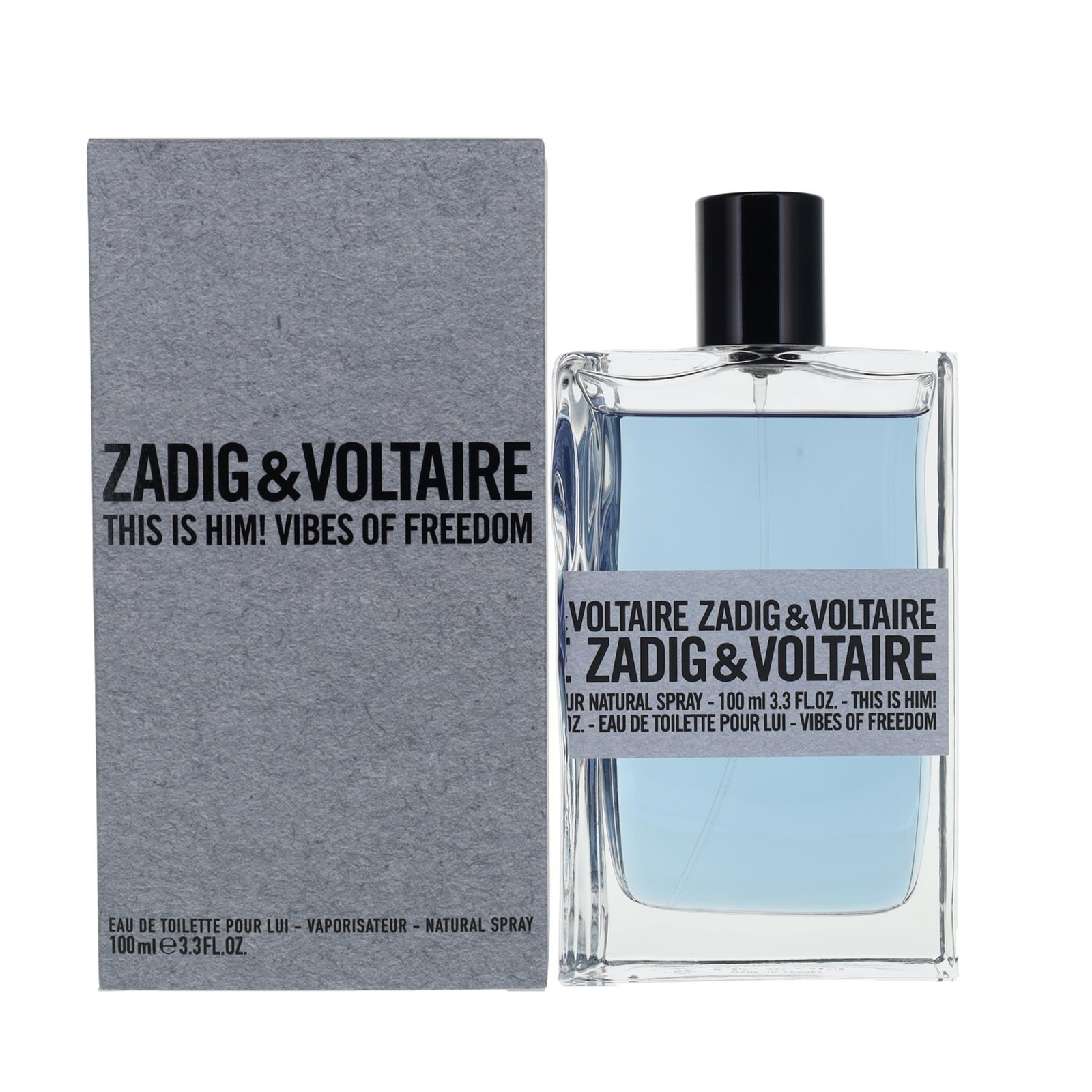 Zadig & Voltaire This Is Him Vibes of Freedom 100ml Eau de Toilette for Men